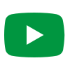Icone com logo do youtube